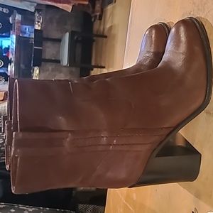 Kate Spade Brown Leather Boots
